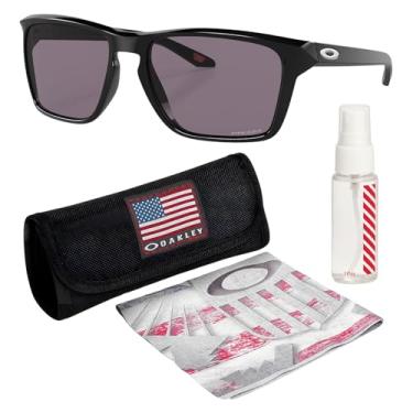 Imagem de OAKLEY SYLAS OO9448 Óculos de sol com kit oficial de óculos, Preto polido, 57 mm