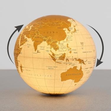 Imagem de Globo Terrestre Giratório Iluminado LED Mapa Mundi