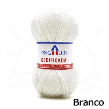 Imagem de Fio Sedificada 100g - Acrílico e Lã Natural - Pingouin, 0002 BRANCO