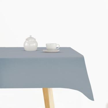 Imagem de Toalha Mesa Retangular Oxford 6 Lugares 200x135 Admirare, Cinza