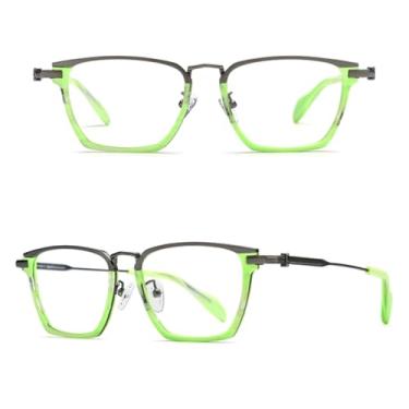 Imagem de VFDHN Armação de óculos de acetato de titânio para homens e mulheres (2)