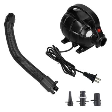 Imagem de Bomba de colchão de ar elétrica, bomba de ar multifuncional de alta pressão 17000pa 600W, bomba inflável elétrica para colchão de ar inflável, bomba de ar portátil de enchimento rápido