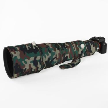 Imagem de CHASING BIRDS Capa protetora de lente à prova de chuva à prova de chuva para Sony FE 600 mm F4 GM OSS (camuflagem verde militar, com 1,4X e 2,0X TC)