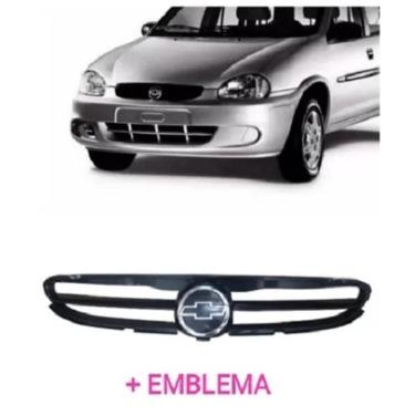 Imagem de Grade Radiador Corsa Classic 05 2006 07 2008 Preta