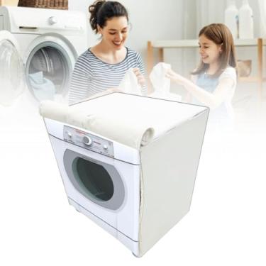 Imagem de CAPA PARA SECADORA BRASTEMP 10KG ACTIVE PISO IMPERMEÁVEL (BRANCO)