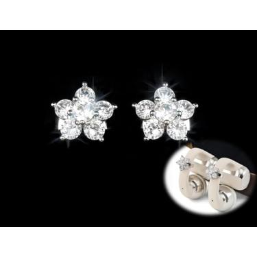 Imagem de Acessórios decorativos elegantes compatíveis com Shokz OpenDots One Eartips – Argolas exclusivas de zircônia cintilante que fazem seus fones de ouvido se destacarem (par)