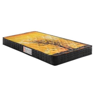 Imagem de Colchão Solteiro Espuma Compact AG 65 / D28 / Pantanal Black (88x188x2