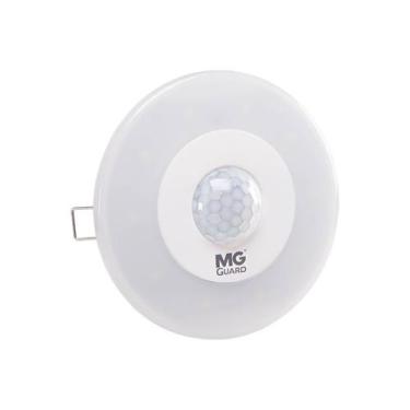 Imagem de Luminaria De Led Branco Frio 6500W Sensor Presença 5w Embutir Teto Ges