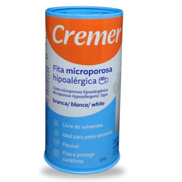 Imagem de Fita microporosa branca 10cmX10m curativo hipoalergico