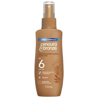 Imagem de Bronzeador Fluído com Cor Spray Cenoura & Bronze FPS 6 110ml - Cenoura