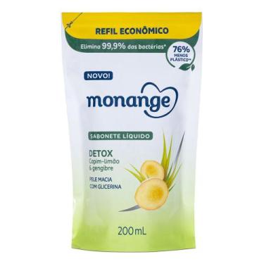 Imagem de Refil Sabonete Líquido Monange Detox 200ml, 200ML