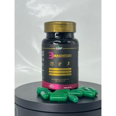 Imagem de 3 Magnésio – Taurato, Dimalato e Bisglicinato – Alta Absorção | Sono, Energia, Ossos e Músculos – 60 Cápsulas