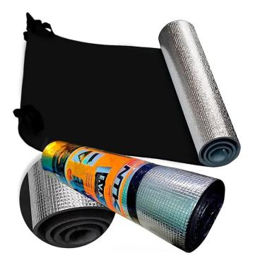Imagem de 2X Isolante Térmico Eva Nautika Aluminizado Camping 1,8Mt 50