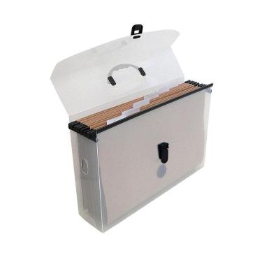 Imagem de Maleta arquivo Slim Dellosmile cristal 6 pastas susp Dello