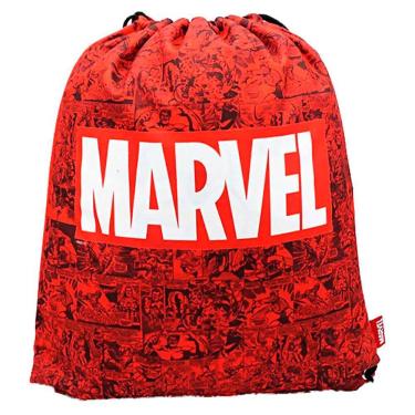 Imagem de Mochila Tipo Saco 42x36cm Gym Sack Marvel Classic