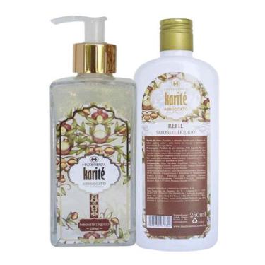 Imagem de KIT Sabonete Líquido + Refil Karité Madressenza 250ml, 16, Sem cor