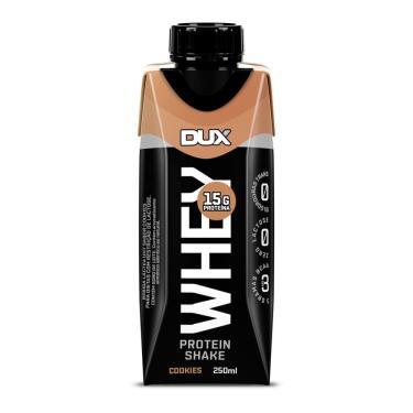 Imagem de Bebida Láctea UHT Whey Protein Shake Dux Sabor Cookies com 15g de Proteína 250ml