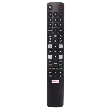 Imagem de Controle remoto substituído RC802N para TCL Android TV 40DS500 43DP640 F40S5916 F43S5916 H32S5916 U43P6006 U49P6016 U55P6016 U55P6046 U6046 P6026 06-IRPT45-GRC802N S6 S6000 S6500 Series S6500 S6000 40S6500FS