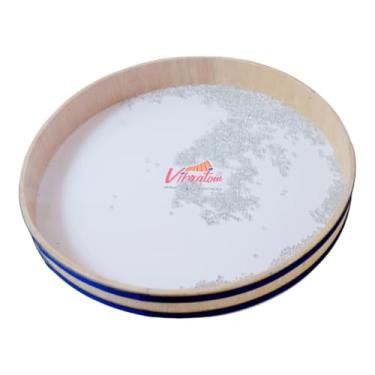 Imagem de Pandeiro Oceano 42cm – Instrumento Musical Sensorial com Som de Mar para Musicoterapia e Educação – Vibratom