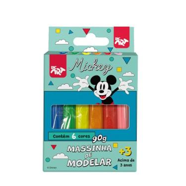 Imagem de DAC - Kit Massinha de Modelar com 6 Cores - Mickey