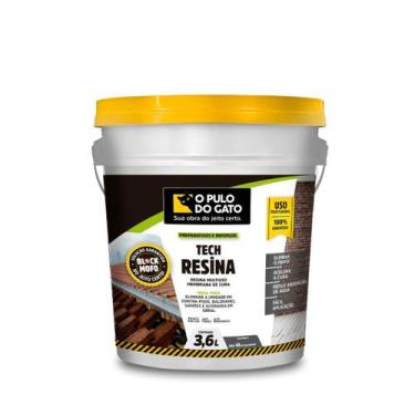 Imagem de Resina Multiuso Base D'agua 3.6l Tech - PULO DO GATO
