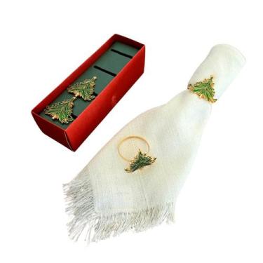 Imagem de Anel- argola - porta guardanapo - mesa posta - natal - TOK DA CASA