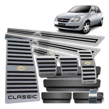 Imagem de Descanso Pedaleira Soleira Classic 2005 A 2016 Preto