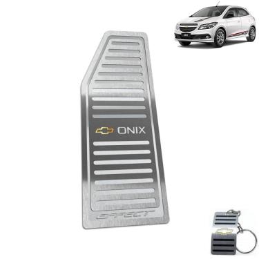 Imagem de Descanso de Pé Chevrolet Onix Effect 2013 a 2019 Prata