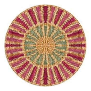 Imagem de Capa De Sousplat Orquídea 534228 2Und 35Cm Belchior