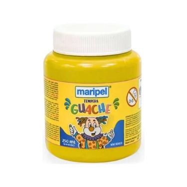 Imagem de Tinta Guache 250ml Amarelo Maripel