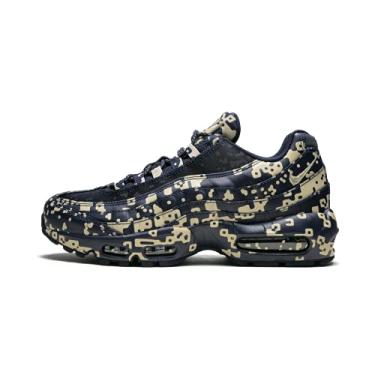 Imagem de Nike Air Max 95 / C.E. Tênis masculino Trainers Av0765, Blackened Blue/Desert Ore, 12