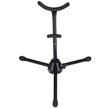 Imagem de Mingzhe Suporte Saxofone Portátil Portátil Portão de Metal Rack de Suporte para Sax Preto Alto