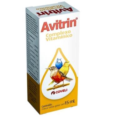 Imagem de Avitrin complexo vitamínico para pássaros 15 ML - Coveli