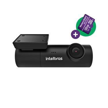 Imagem de Kit Câmera Veicular Full HD Smart DC 3102 com Cartão Micro SD 32GB