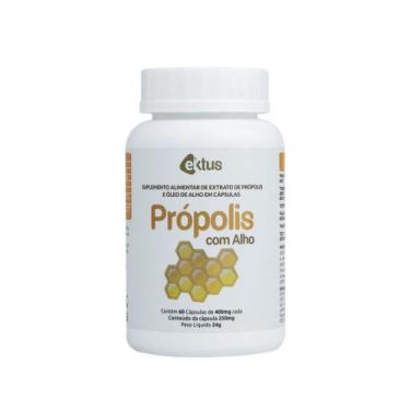 Imagem de Propolis com Alho 60 capsula - ektus, transparente
