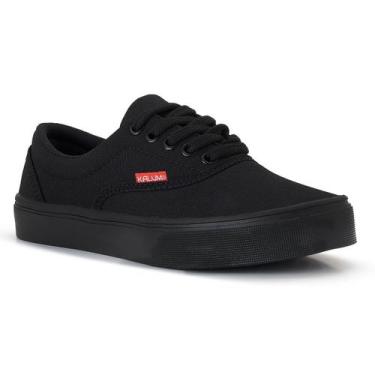 Imagem de Tenis Original Kalum Street Masculino e Feminino Skatista, Preto preto