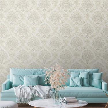 Imagem de Papel de Parede Metropolitan Stories 3 Arabesco Branco 391122MS