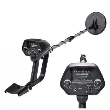 Imagem de Kit detector de metais ouro portátil com baterias e carregador