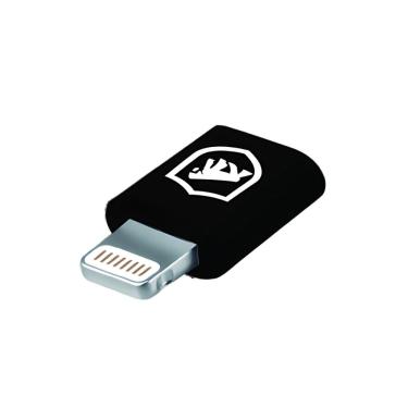 Imagem de Adaptador Micro USB V8 / Lightning - Preto - Gshield