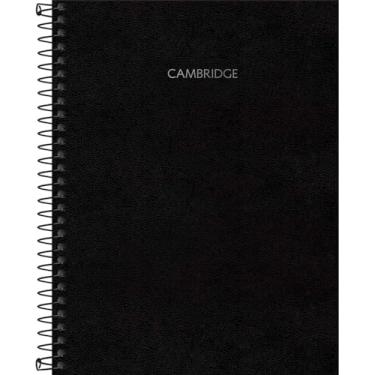 Imagem de Tilibra - Caderno Executivo Espiral Capa Dura Colegial Cambridge 80 Folhas