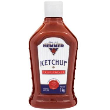 Imagem de Ketchup Tradicional Hemmer Squeeze 1Kg