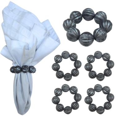 Imagem de Maison Charlo Kit 4 Argolas Guardanapos Mística Do Oriente