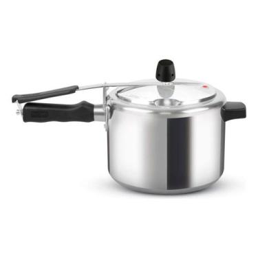 Imagem de Panela De Pressão Rochedo Easy 4.5 Litros em Alumínio com 3 Sistema Se