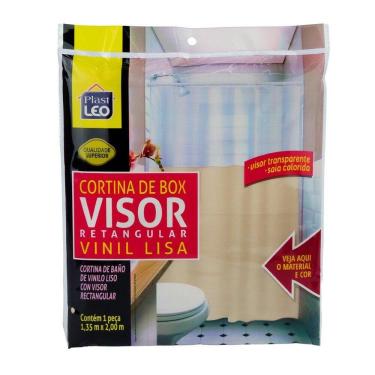 Imagem de Cortina de Banheiro 200x135cm Vinil Visor Color - Tudo em Caixa