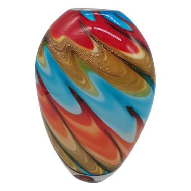 Imagem de Murano Vaso Colorido - Vidro - L19,5xP12xA26cm - L Hermitage