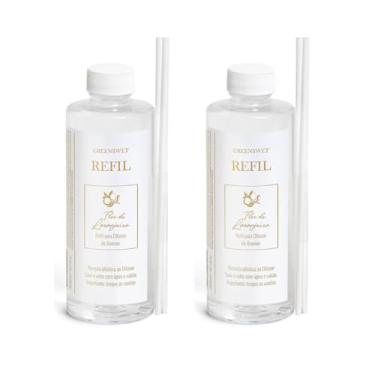 Imagem de Kit 2 Refil De Difusor De Aromas 300ml Essência Flor De Laranjeira - Greenswet