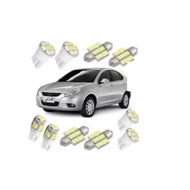 Imagem de Kit Lâmpada Led Jac J3 Luz Pingo Todos Modelos E Anos