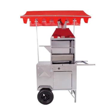 Imagem de Carrinho de Churrasco Inox Com Churrasqueira De 50cm 67200