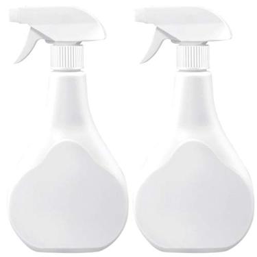 Imagem de Frasco spray JUSTDOLIFE 2 peças, frasco spray de névoa de 500 ml, frasco de spray de plástico multiuso, frasco de spray de água para decoração de casa e banheiro ao ar livre