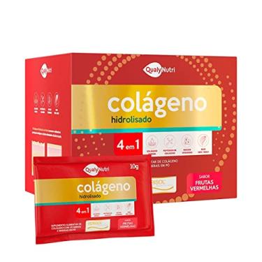 Imagem de Colágeno Hidrolisado Verisol 4x1-30 Sachês Frutas Vermelhas - QualyNutri